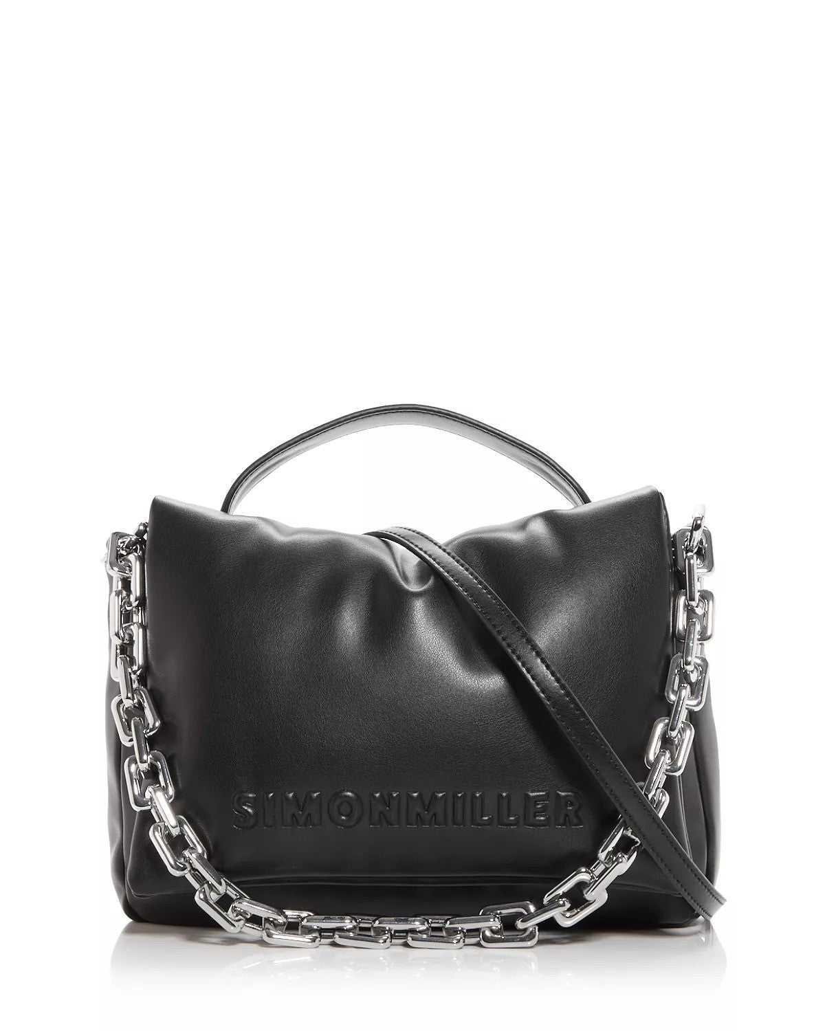 Simon Miller Linked Turnover Faux Leather Shoulder Bag