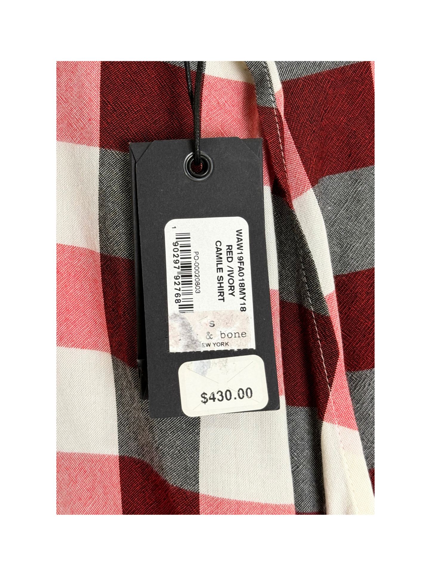 Rag & Bone Camille Plaid Shirt