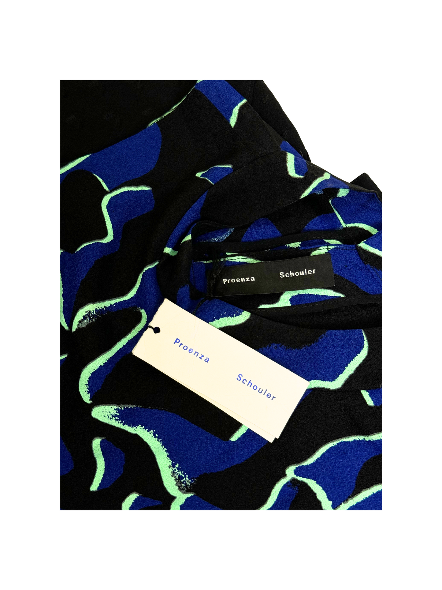 Proenza Schouler Printed Crew Neck Top