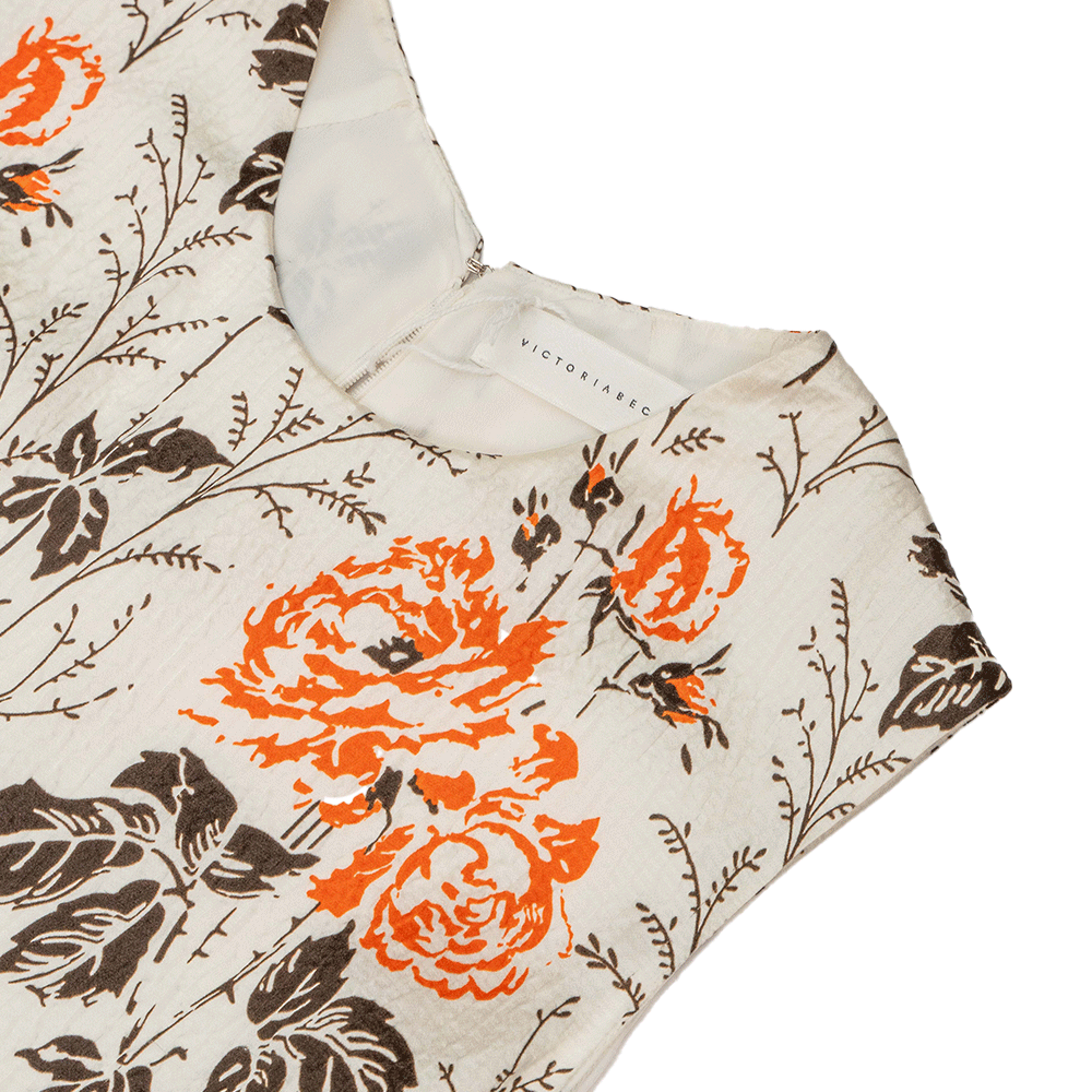 Victoria Beckham Floral Dress