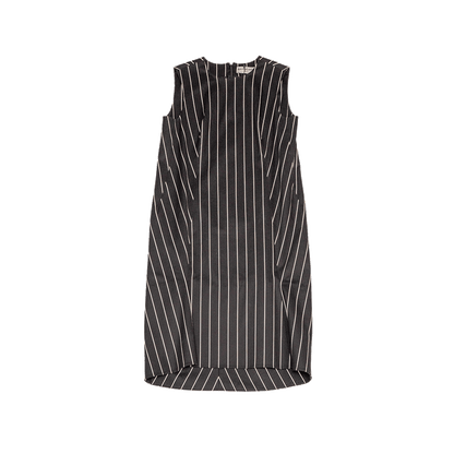 Balenciaga Striped Sleeveless Dress
