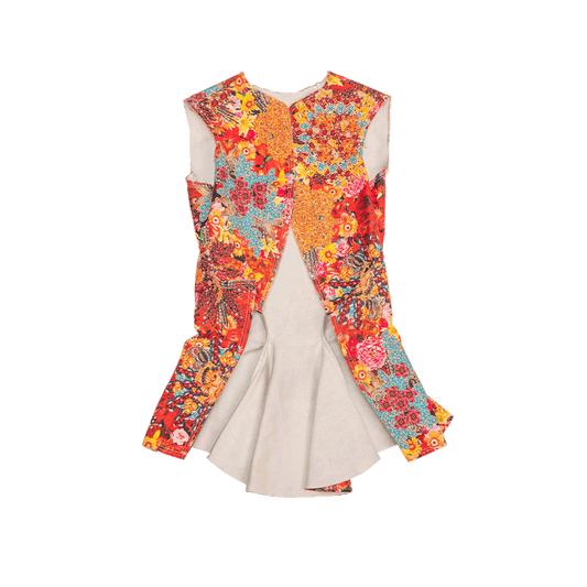 Comme Des Garcon Flowered Vest (Vintage)