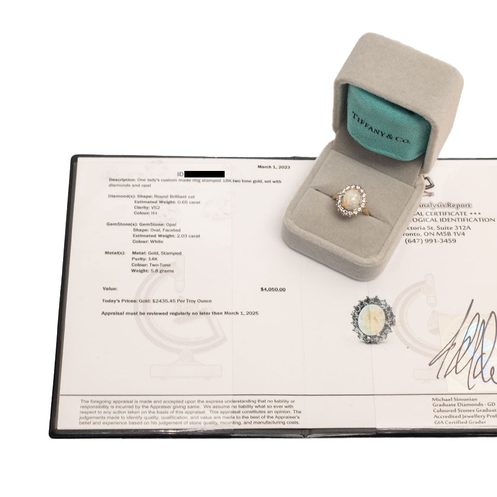 Tiffany & Co. Opal Ring