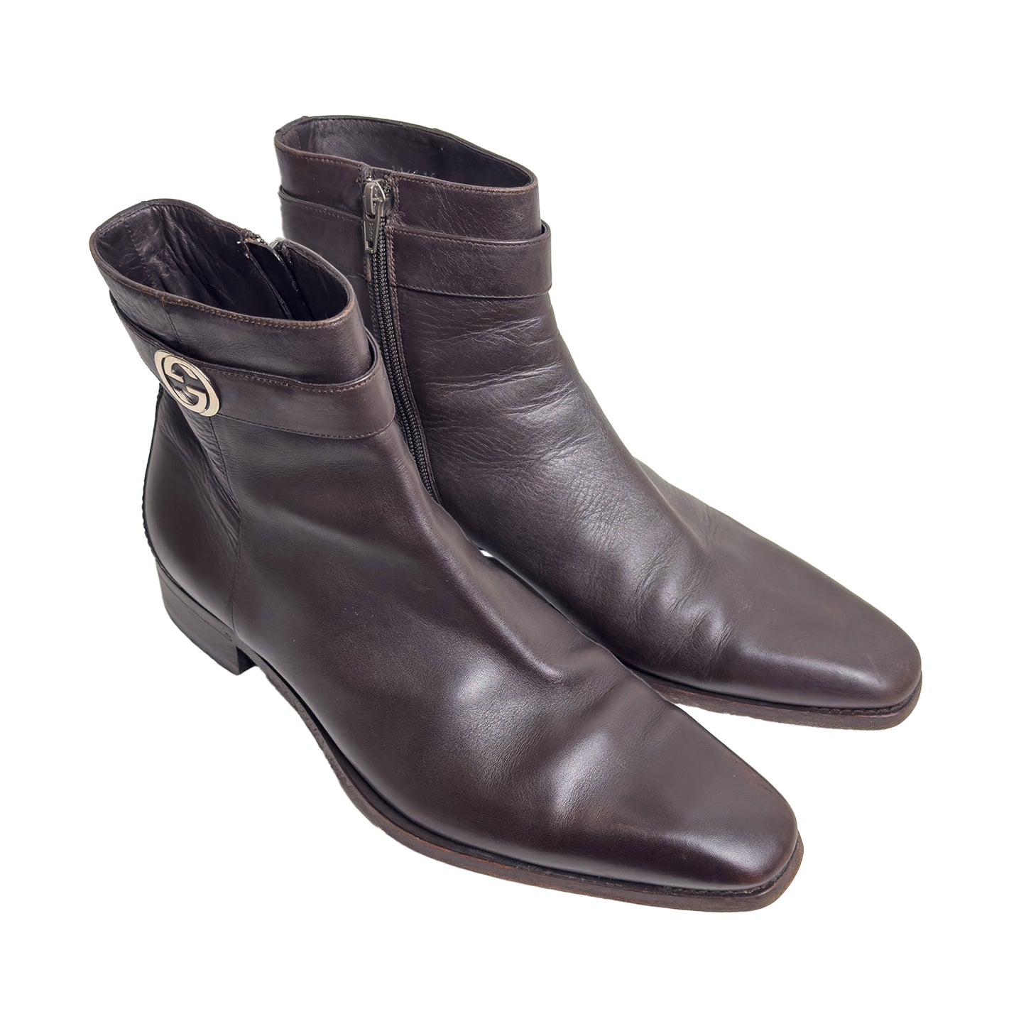 Gucci Mens Chelsea Boots - Sz 9