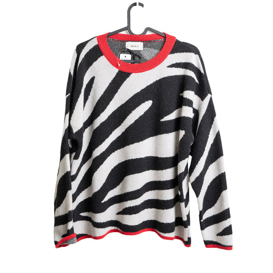 Vicolo Zebra Sweater