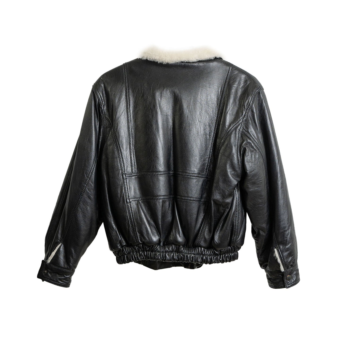 Gianfranco Bogino Leather Sherling Jacket
