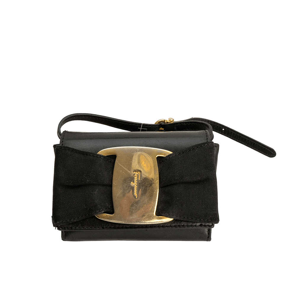 Ferragamo Small Black Purse