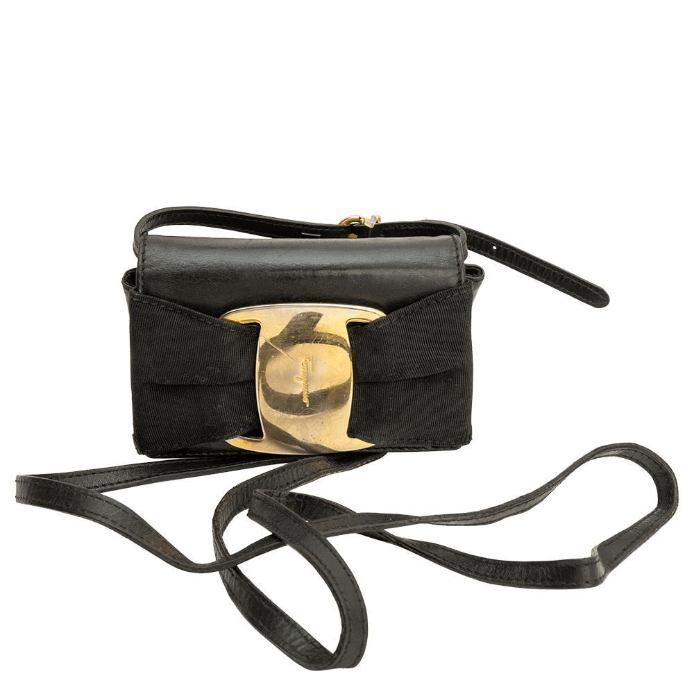 Ferragamo Small Black Purse