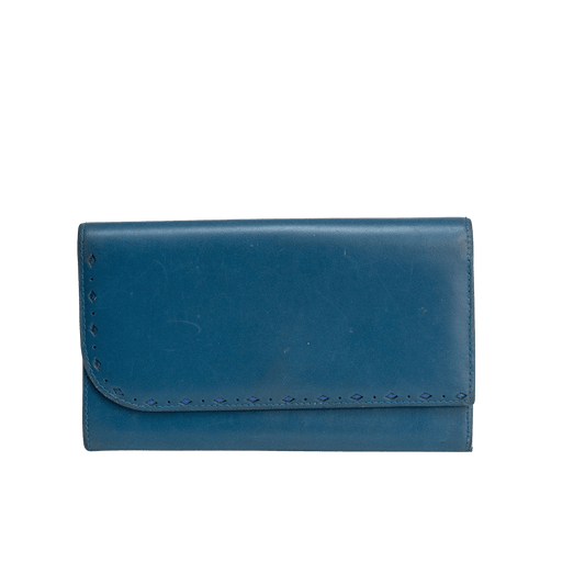 Furla Envelope Blue Wallet