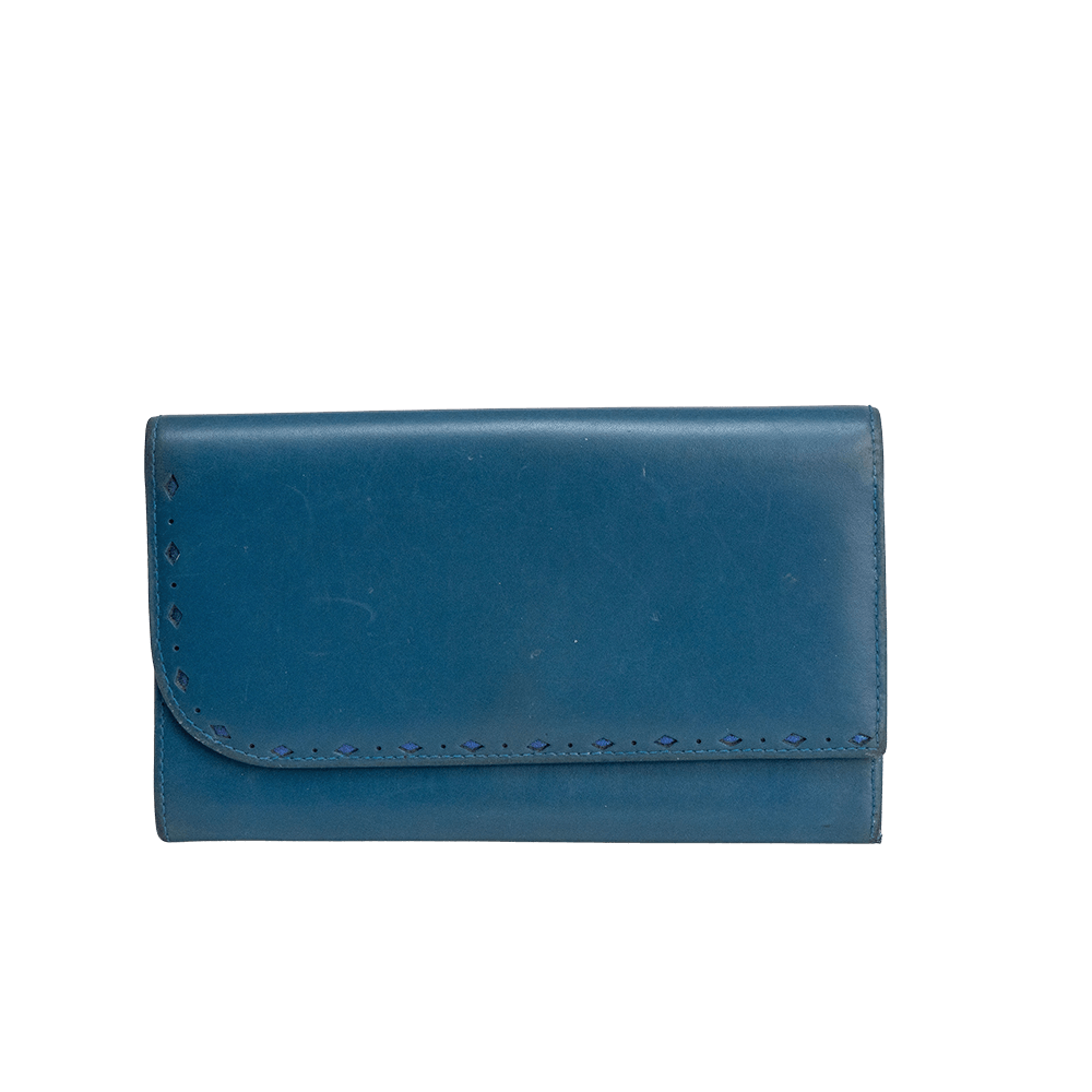 Furla Envelope Blue Wallet