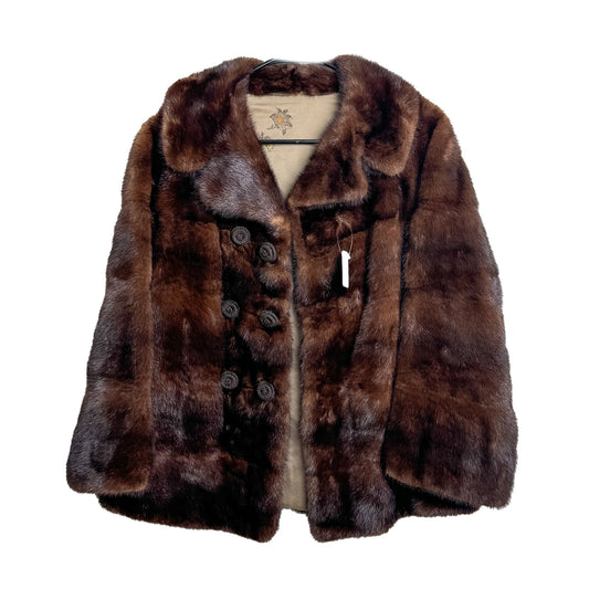 Vintage Mink Fur Coat