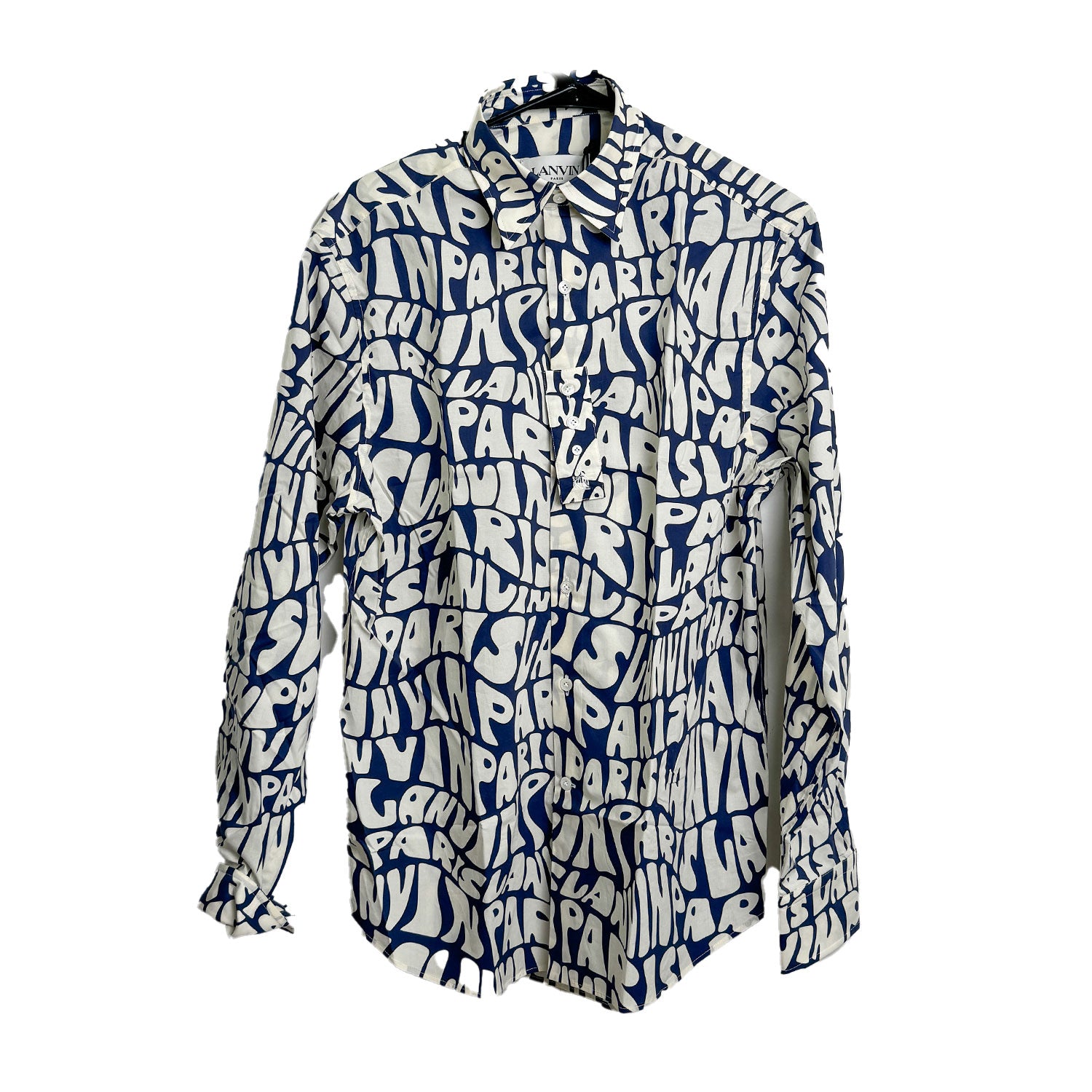 Lanvin Graphic Button Shirt - Size 38 – The Dressing Room