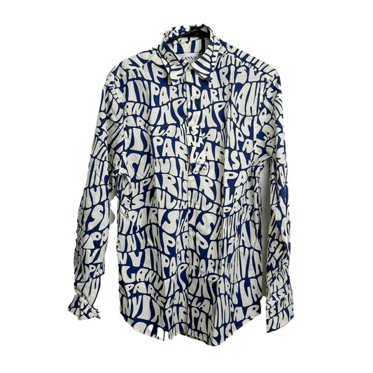 Lanvin Graphic Button Shirt - Size 38