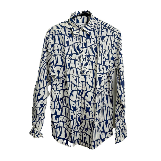 Lanvin Graphic Button Shirt - Size 38