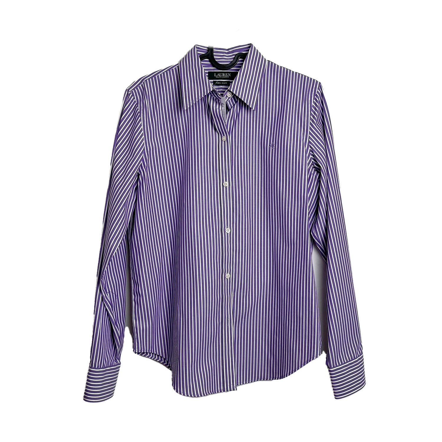 Lauren Ralph Lauren Purple Button Shirt - Size Small – The Dressing Room