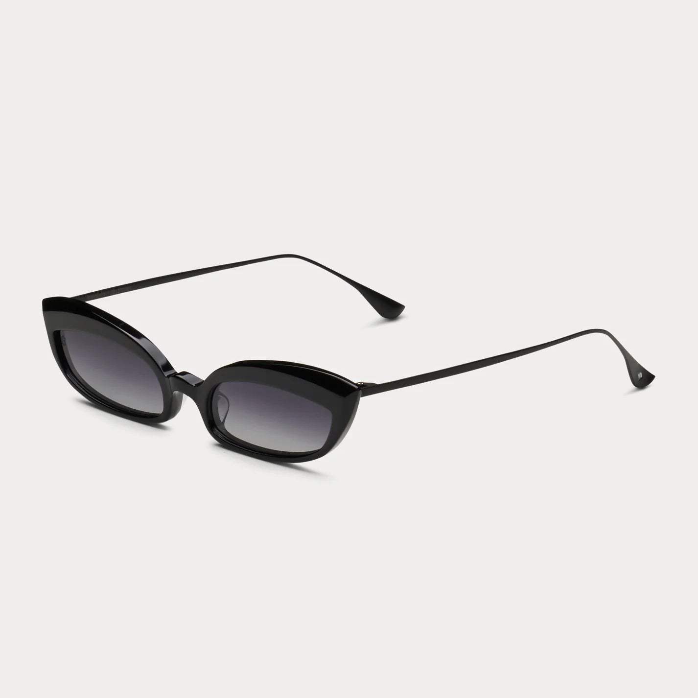 James Oro Black Nix Sunglasses