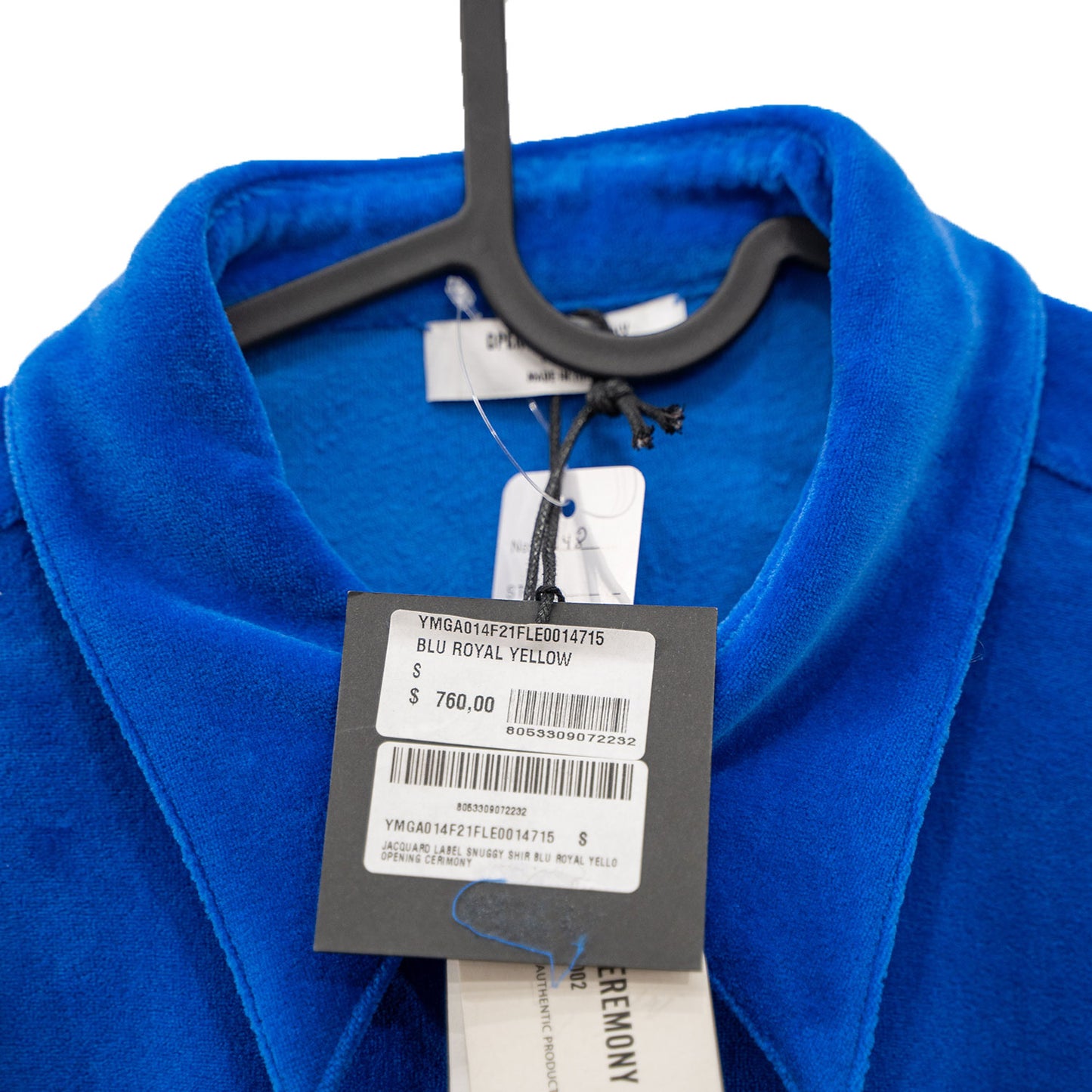 Opening Ceremony Blue Button Shirt
