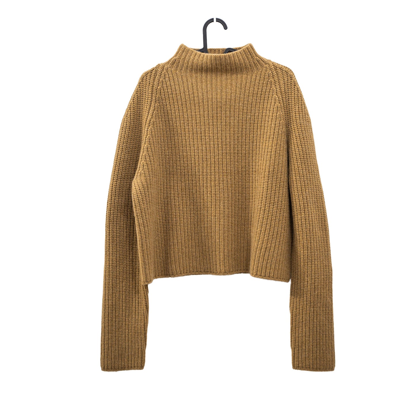 Eric Bompard Beige/Gold Knit Pullover Sweater