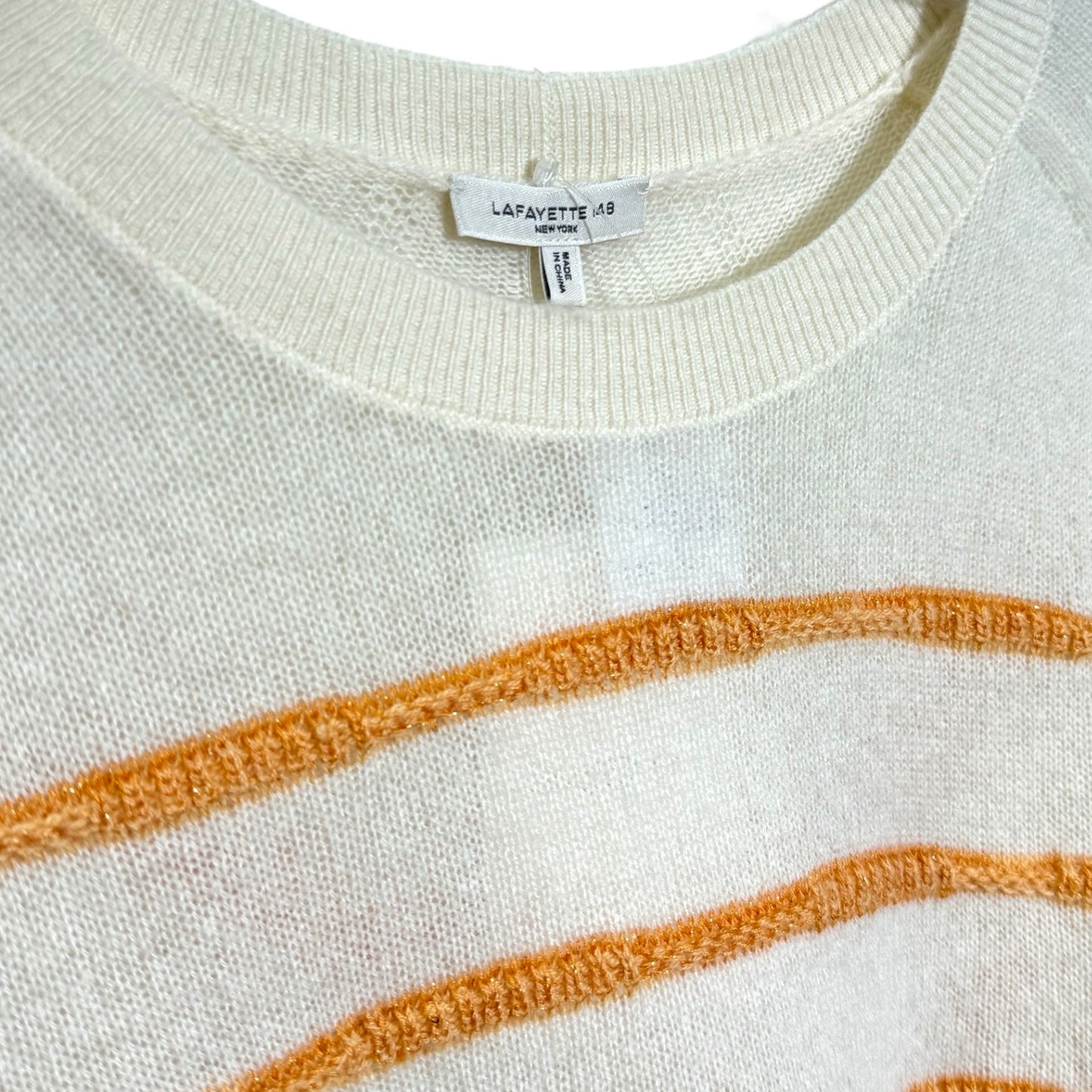 Lafayette Striped Cashmere Sweater