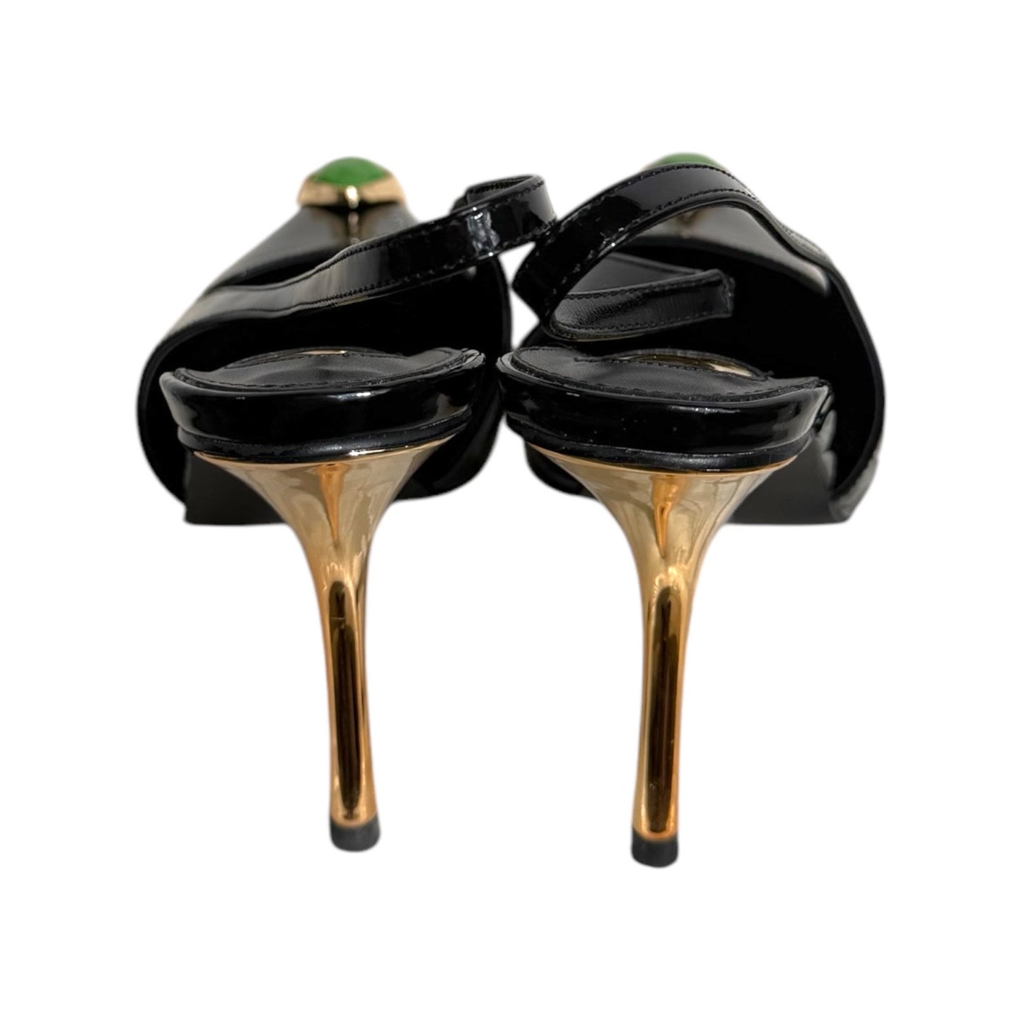 Black Luxury Slingback Heel