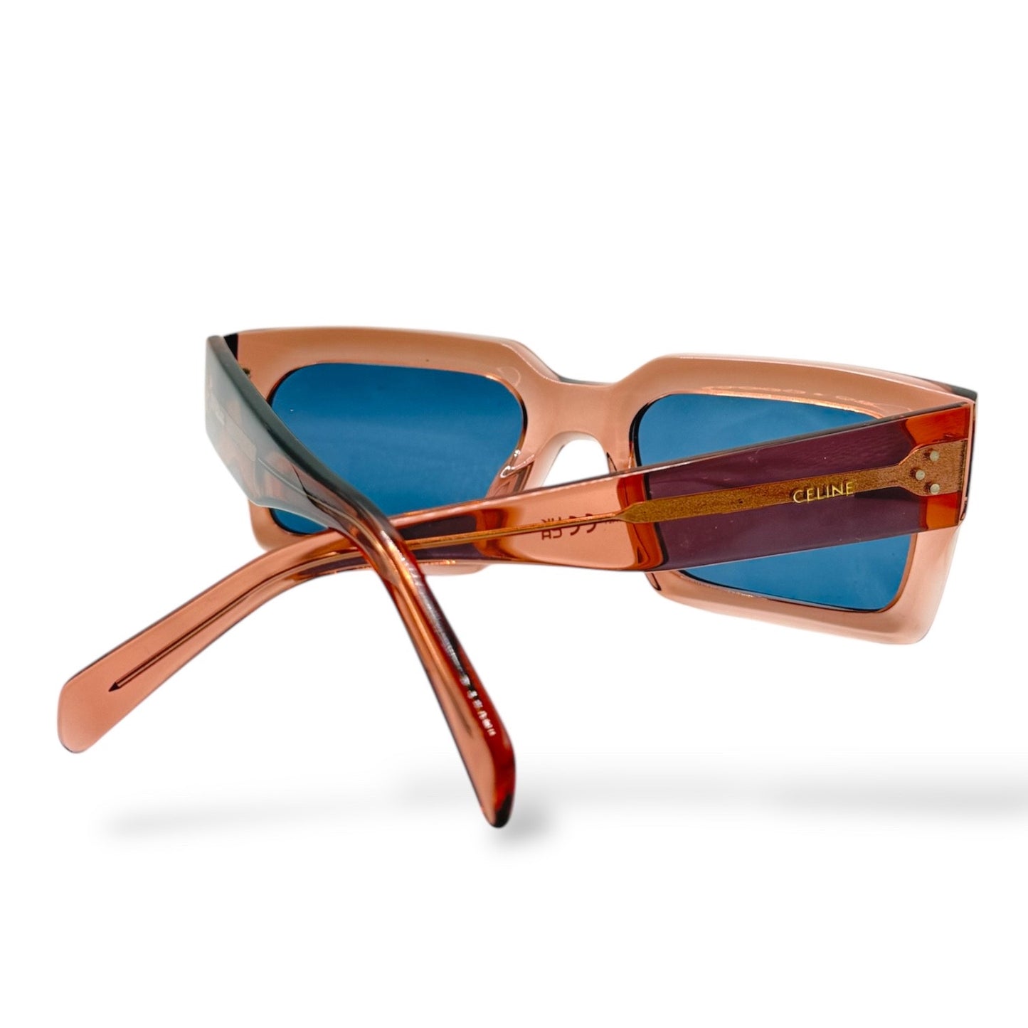 CELINE Clear Pink Sunglasses