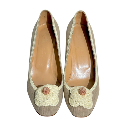 CHANEL Coco Flower Camellia Pumps