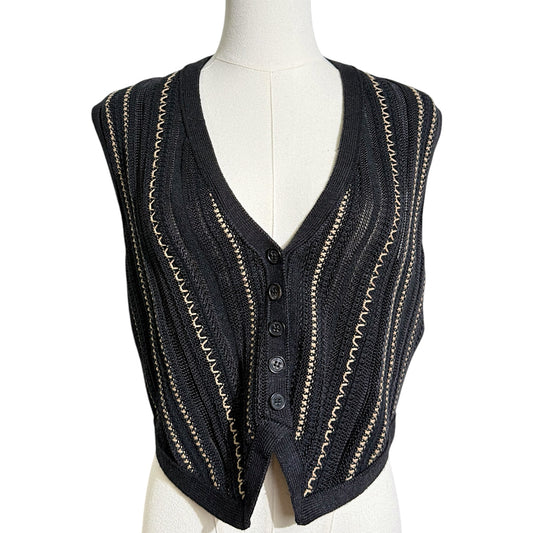 Ralph Lauren Silk & Linen Vest