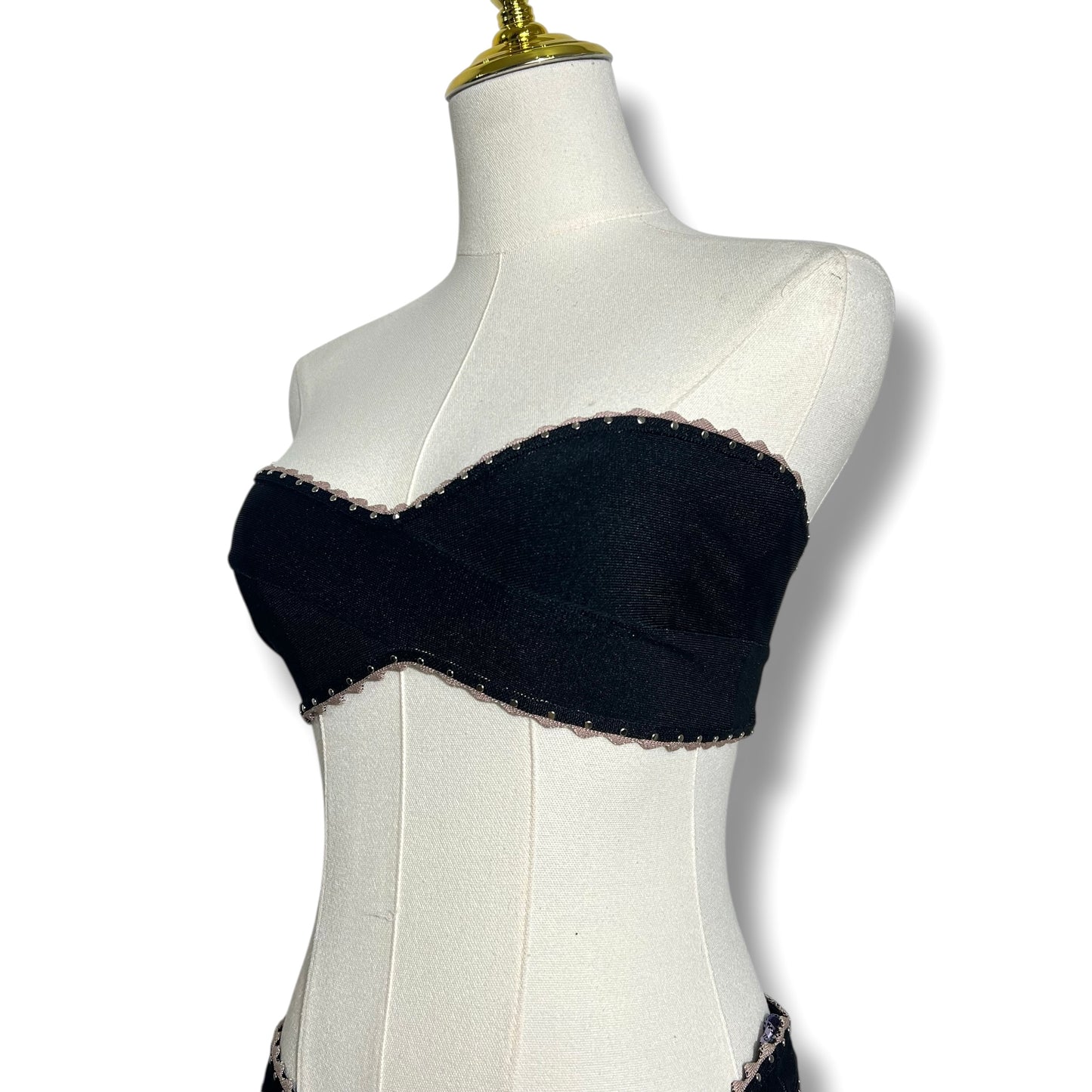 Herve Leger Swim Suit Top