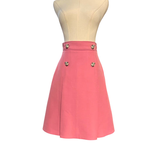 Pink Gucci A-line Skirt