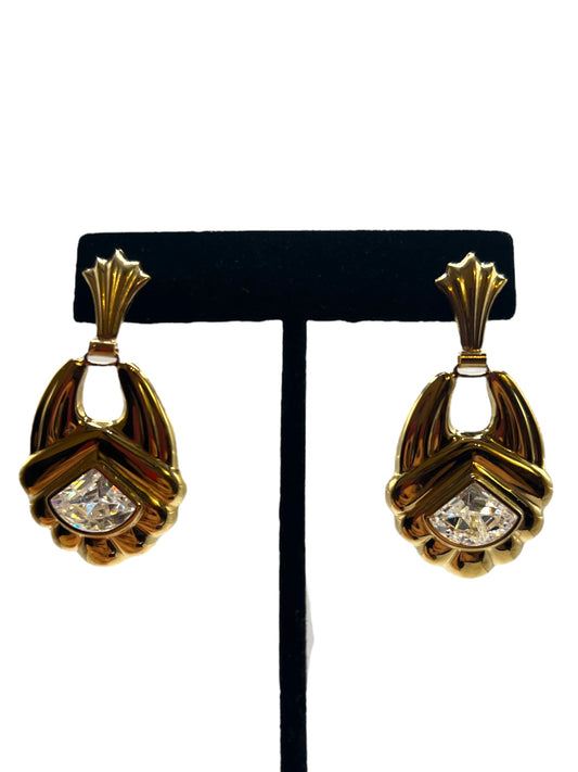 18K Gold earring