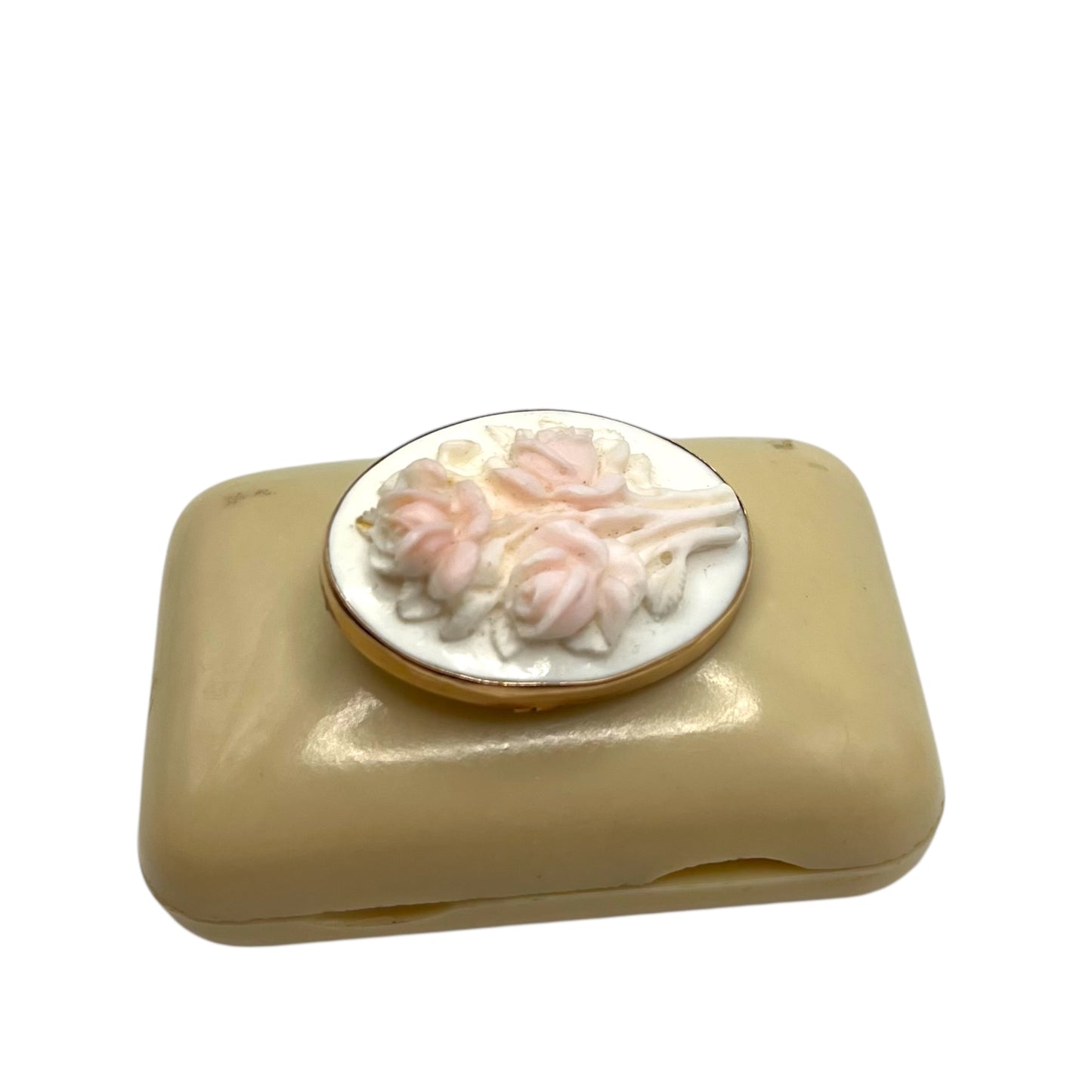 14K Gold Custom Brooch sea shell