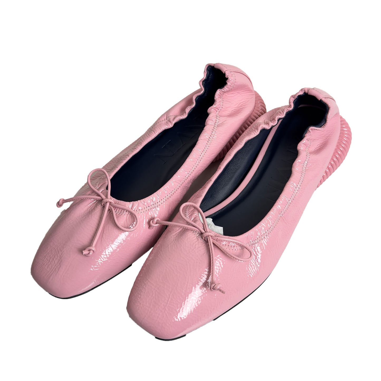 Lanvin Paris Bubble Gum Pink Ballerina Flats w/ Box + Dust Bag - Size 40