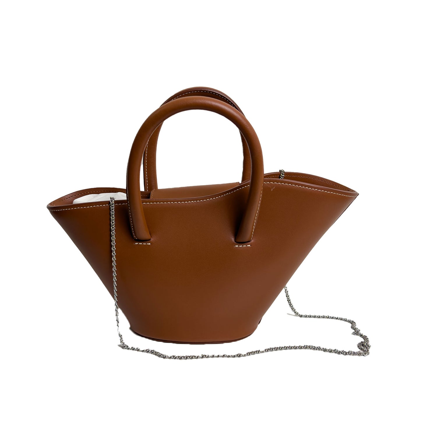 Little Littner Tulip Brown Purse