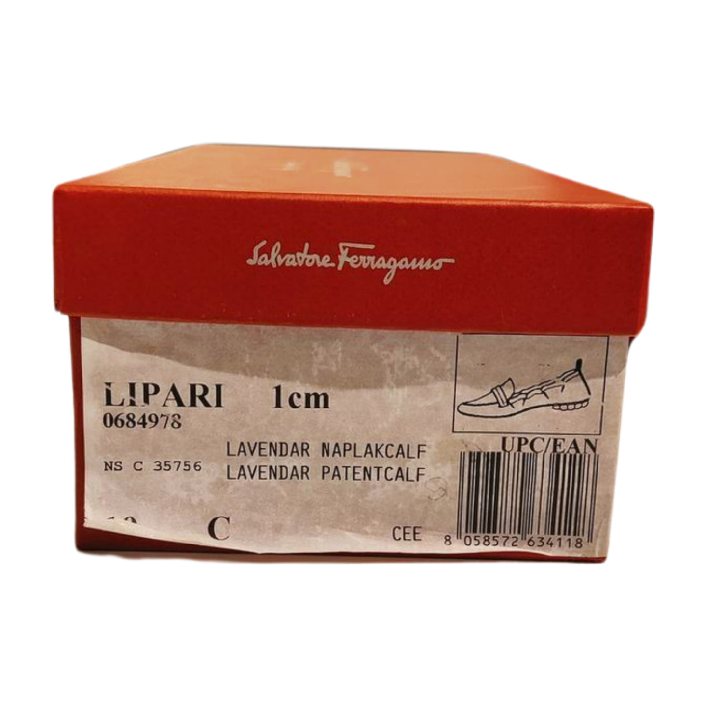 Salvatore Ferragamo Lipari Leather Loafer Lavender