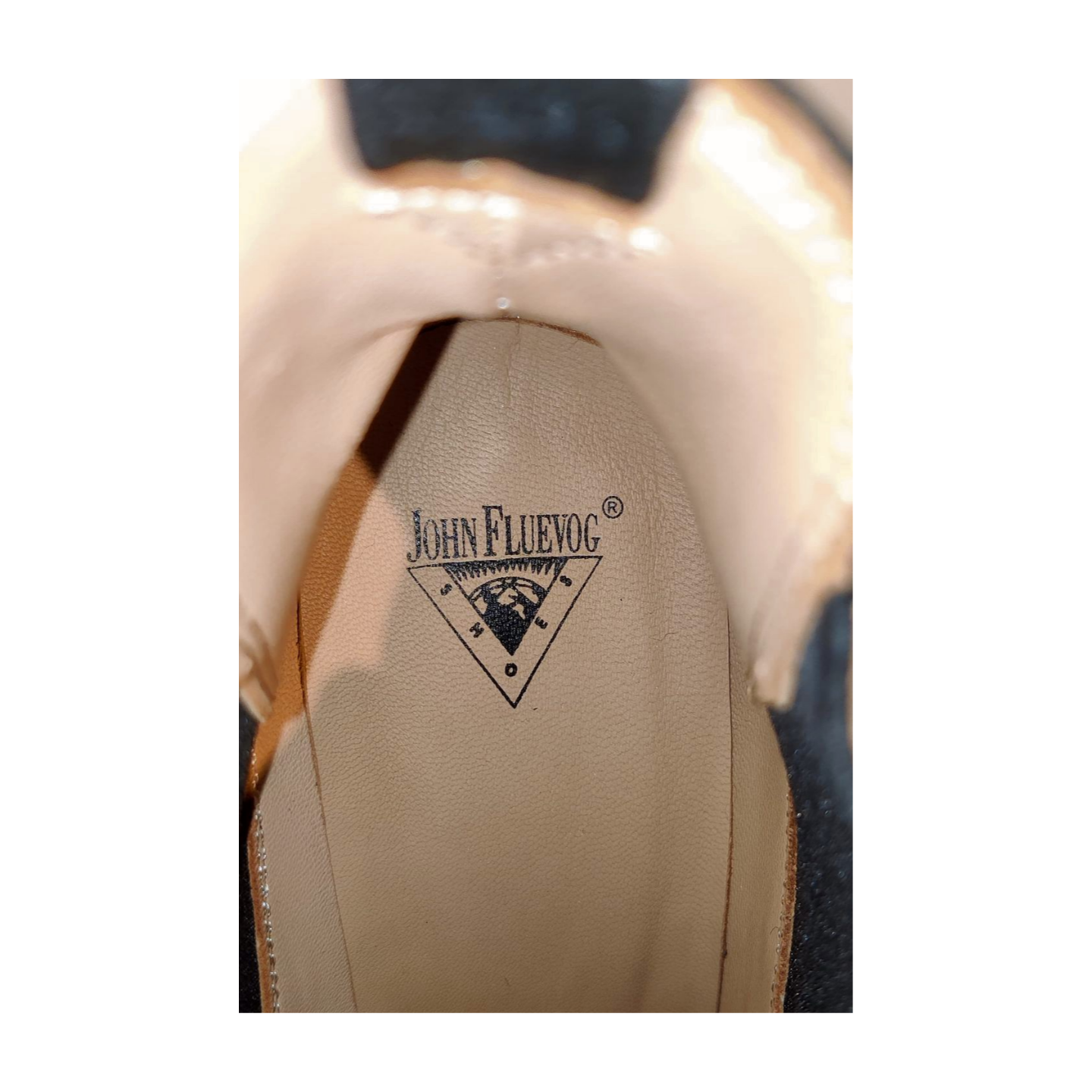 John Fluevog Black Suede Shoes