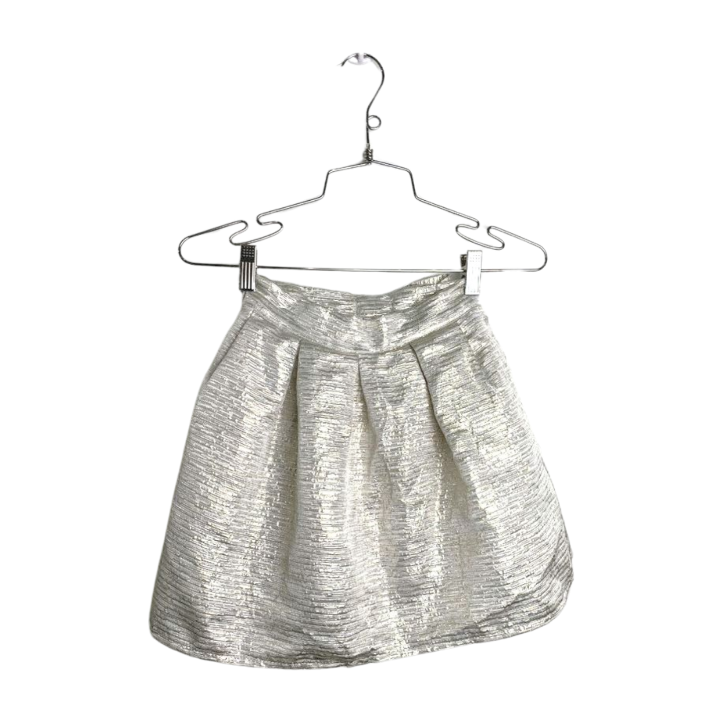 Little Stitches Kids Silver Skirt