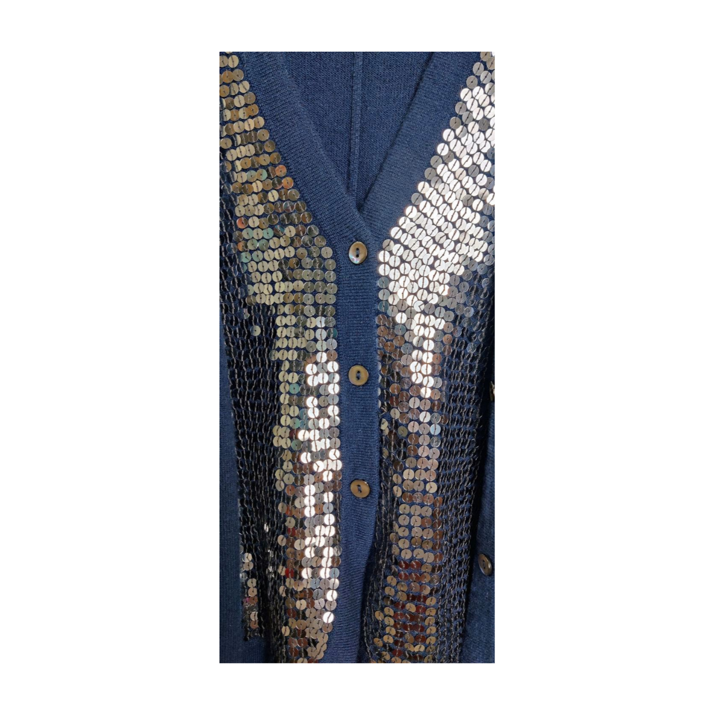 Autumn Cashmere Sequins Cardigan