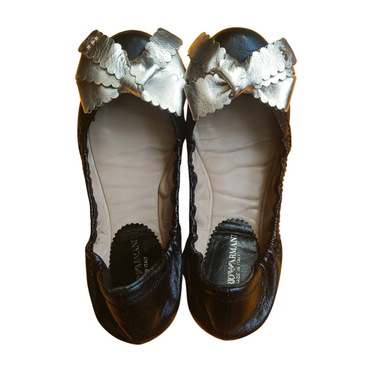 Emporio Armani Ballet Flats