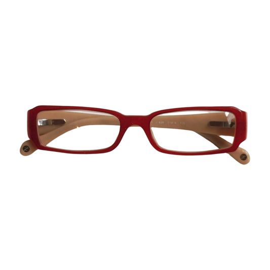 Chanel Red Rectangular Frame