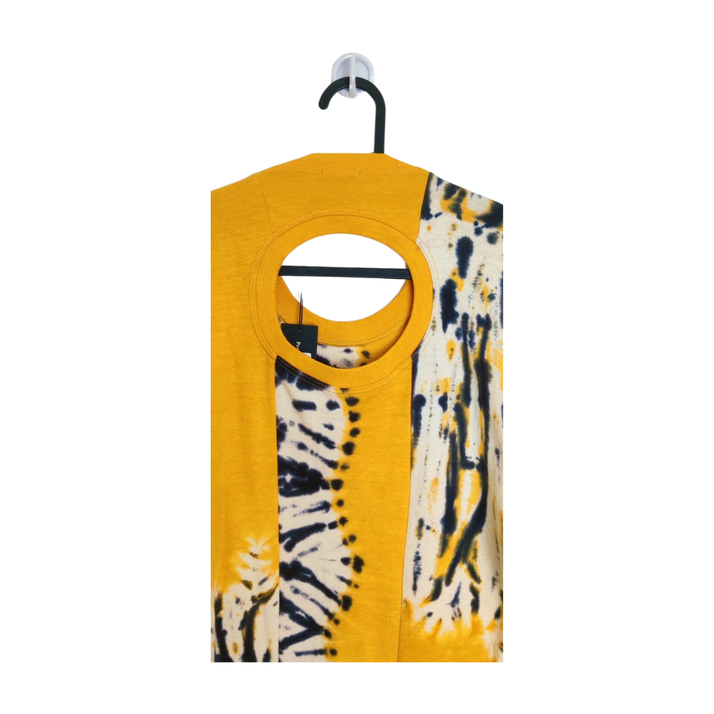 PROENZA SCHOULER  Tie Dye Cutout Cotton Blend T-Shirt