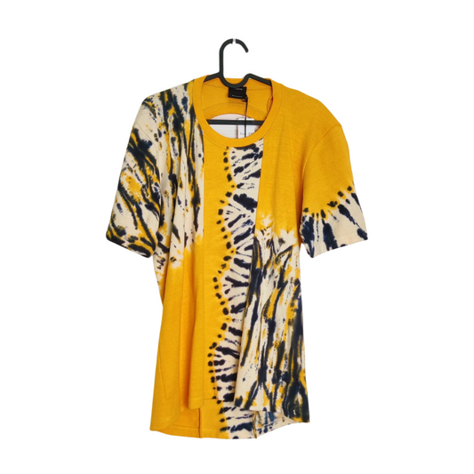 PROENZA SCHOULER  Tie Dye Cutout Cotton Blend T-Shirt