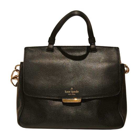 Kate Spade Black Leather Crossbody Bag
