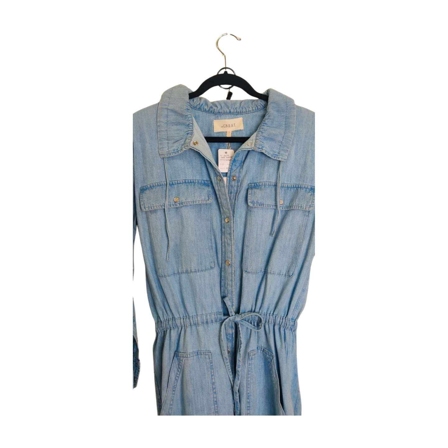 The Great Denim Jumpsuit