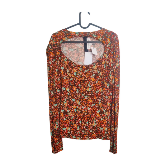 Victoria Beckham Floral Full sleeves Top