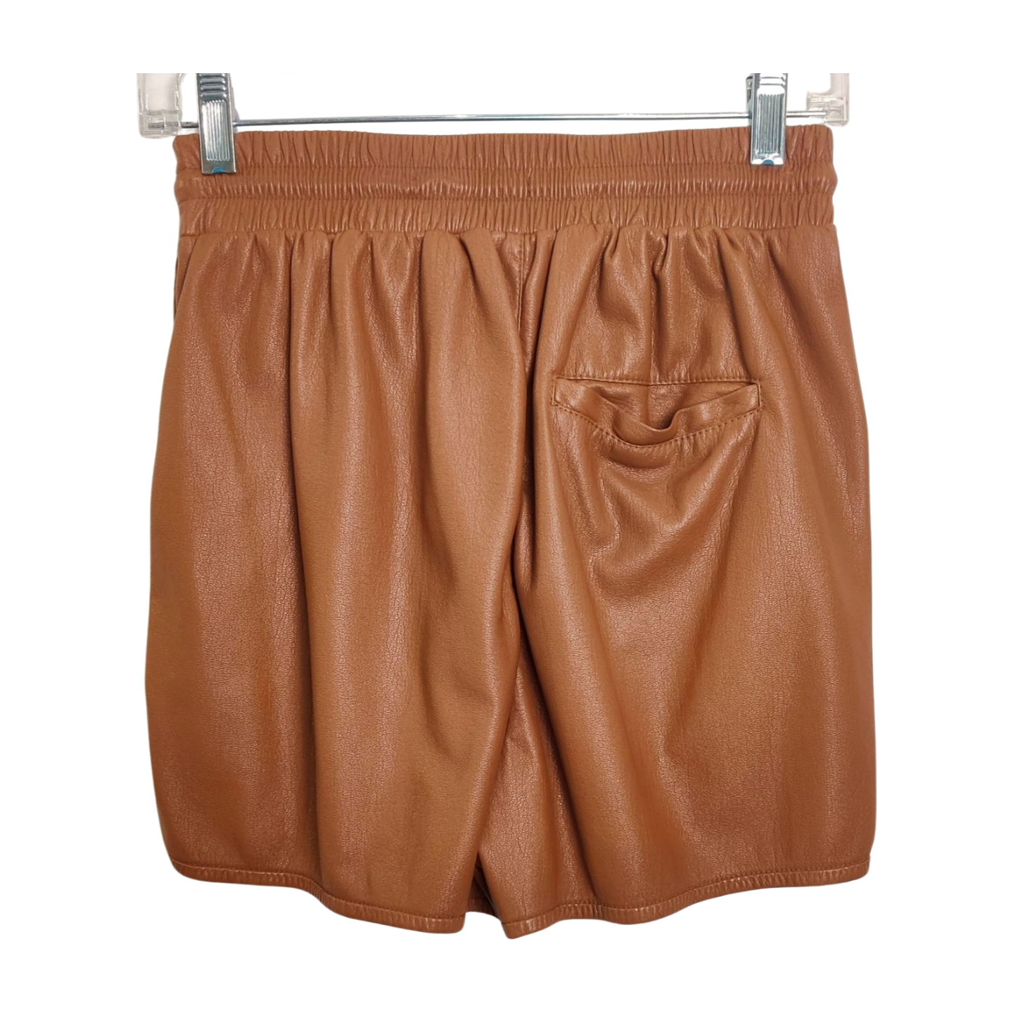 Joie Faux Leather Shorts