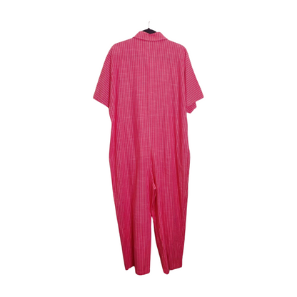 Red Sky Striped Jumpsuit