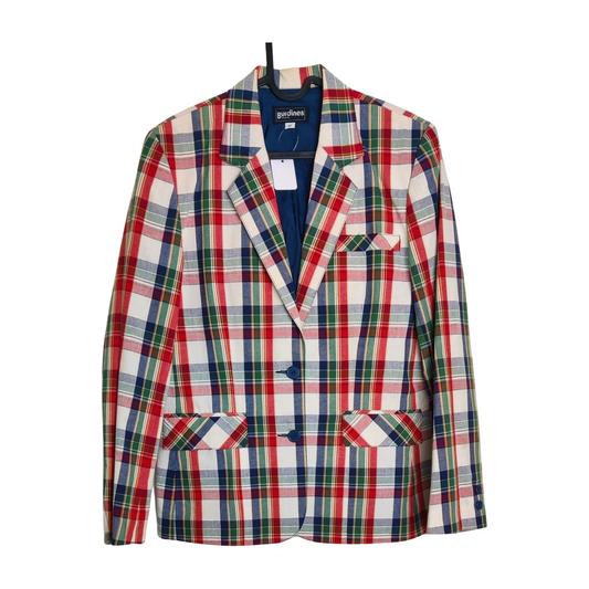 Burdines Vintage Plaid Blazer