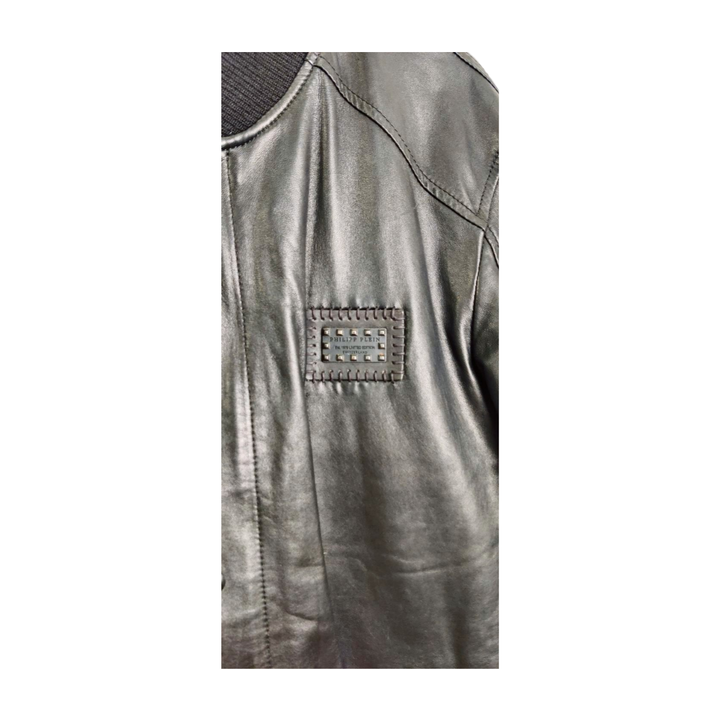 Philipp Plein Leather Jacket