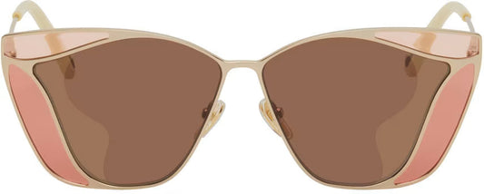 Chloe Gold Gemma Sunglasses