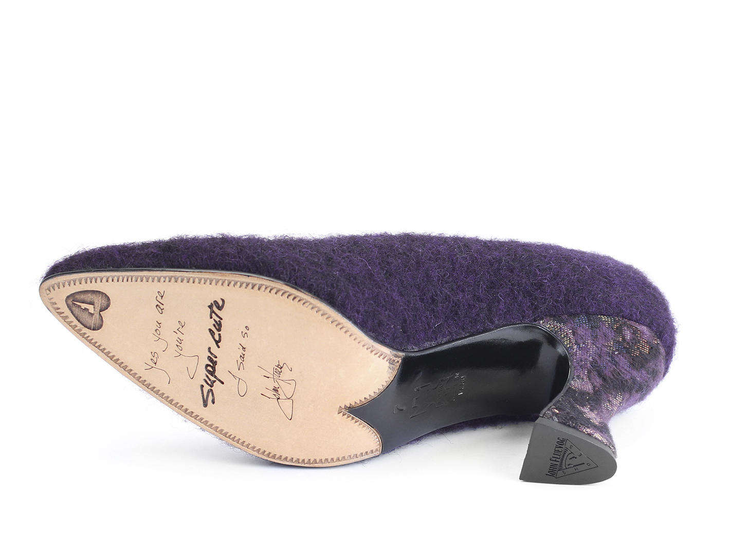 John Fluevog Poser Ioni Leather Pump